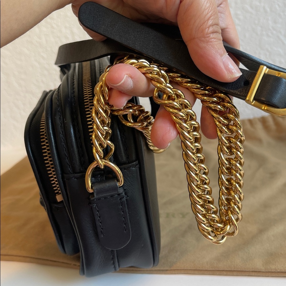Authentic Burberry Chain Link Camera Crossbody - image 10